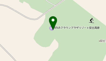 ANA インターコンチネンタル安比高原リゾート IHG ホテルの地図画像