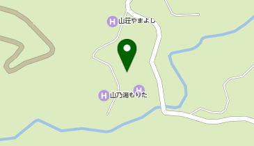 温泉の宿 雷鳥の地図画像
