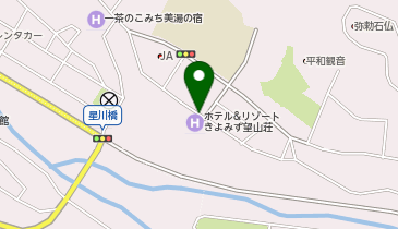HOTEL&RESORT きよみず望山荘の地図画像