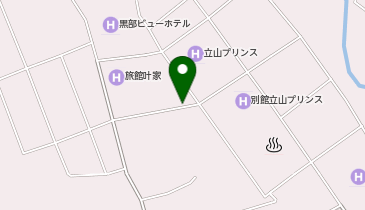 ホテルからまつ荘の地図画像