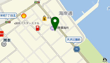 ココもす海岸通りの地図画像