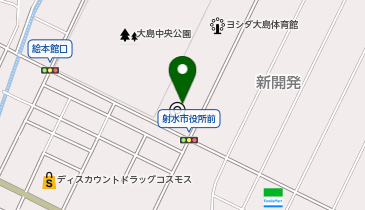 ホテルルートイン射水の地図画像