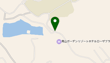 青山ガーデンリゾート ホテルローザブランカの地図画像