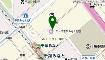 ホテルテトラ千葉みなと駅前の地図画像