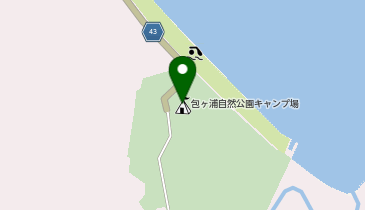 宮島 包ヶ浦自然公園の地図画像