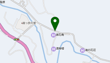塩原 湧花庵の地図画像