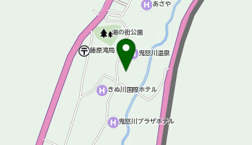 鬼怒川クラブ ホテル 錦泉閣の地図画像