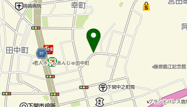 東京第一ホテル下関の地図画像