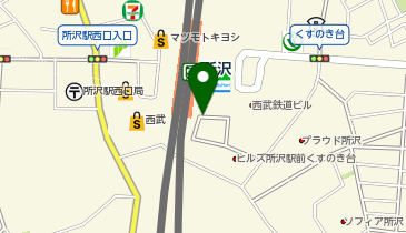 BADENGARDEN (旧ベッド&スパ 所沢)の地図画像