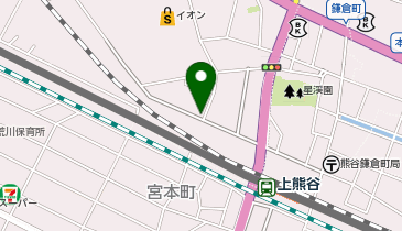 キャビン熊谷の地図画像