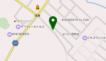 HOLIDAY NISEKO スノーバードの地図画像