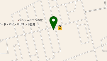 白馬ペンション カルナージュの地図画像