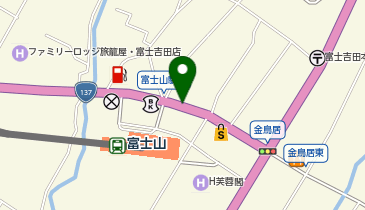 花ホステル・富士山の地図画像