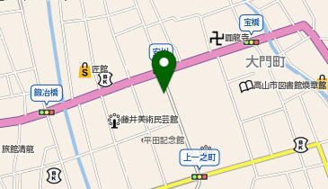 カミイチノマチバックパッカーズの地図画像