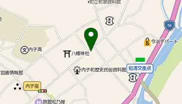 内子の宿 くらの地図画像