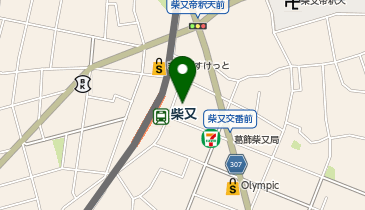 HOKUSAI柴又の地図画像