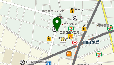 ホテルピュリッツァー自由が丘 目黒区 ホテル 152 0035 の地図 アクセス 地点情報 Navitime