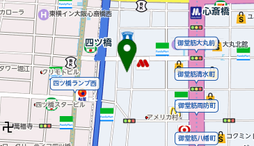 Osaka Hana Hostel - 大阪花宿 -の地図画像
