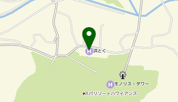 スパ リゾート ハワイアンズ ウイルポートの地図画像