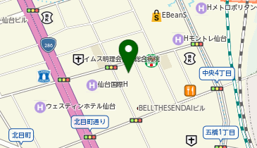 KOKO HOTEL 仙台駅前 Southの地図画像
