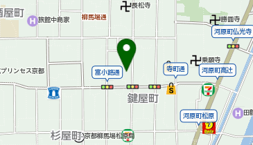 KABIN Taka」(京都市下京区-ホテル-〒600-8055)の地図/アクセス/地点