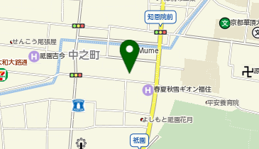 ホステル祇園 SORAの地図画像