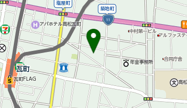 Fav Hotel Takamatsuの地図画像