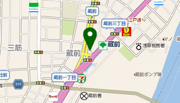 Hotel Mid In Kuramae Ekimaeの地図画像