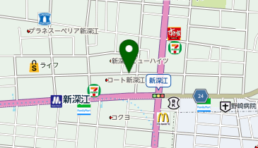 Ja Hotel Shinfukaeの地図画像