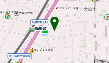 Wznet Umeyashikiの地図画像