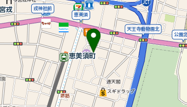 Rlis House Tsutenkakuの地図画像