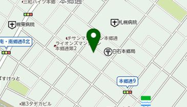 Sun Court Hongodori Garden Hillsの地図画像