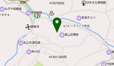 Arima Hot Spring Hotel Hatagoの地図画像