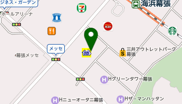 Hotel Shuranza Makuhari Bayの地図画像