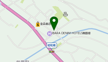 Ibara Denim Hotels Mizururoの地図画像