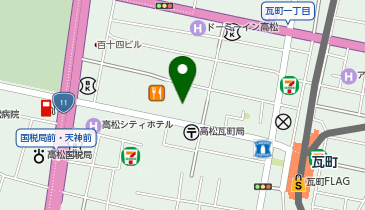 Travel & Book Hotel Hulaton Cabin Takamatsuの地図画像
