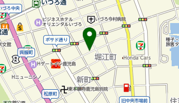 Fav Lux Kagoshima Tenmonkanの地図画像