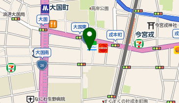 Arashi Daikokutyoua Tenの地図画像