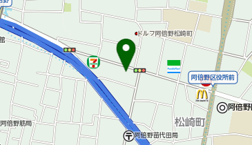 Apartment Hotel 11 Abenoの地図画像