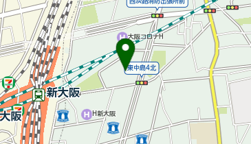 Lions Mansion Shin Osakaの地図画像