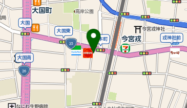 Trioni Ebisuの地図画像