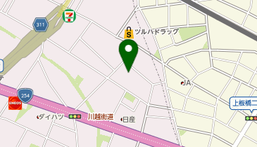 Kaikea Kami Itabashi Triple Room 34の地図画像