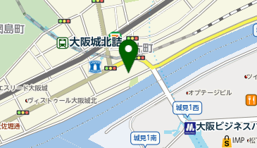 Anri Kitadume Osaka Castleの地図画像