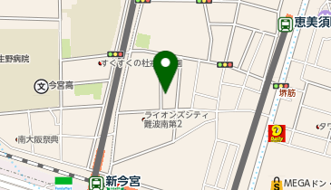 Rakuyado Shinimamiyaの地図画像