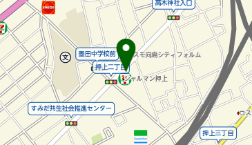 Astile Oshiageの地図画像