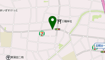 Omorinaka 3chome 402の地図画像