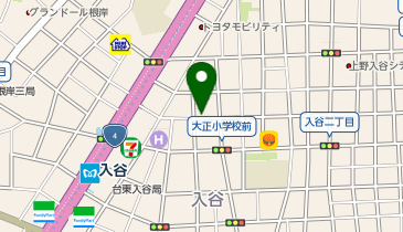 Nestay Inn Tokyo Uenoの地図画像