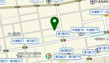 Minn Sapporo Odori W18 Stationの地図画像