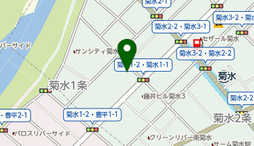 Kiyaza River Sapporoの地図画像