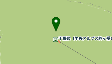 ホテル千畳敷の地図画像